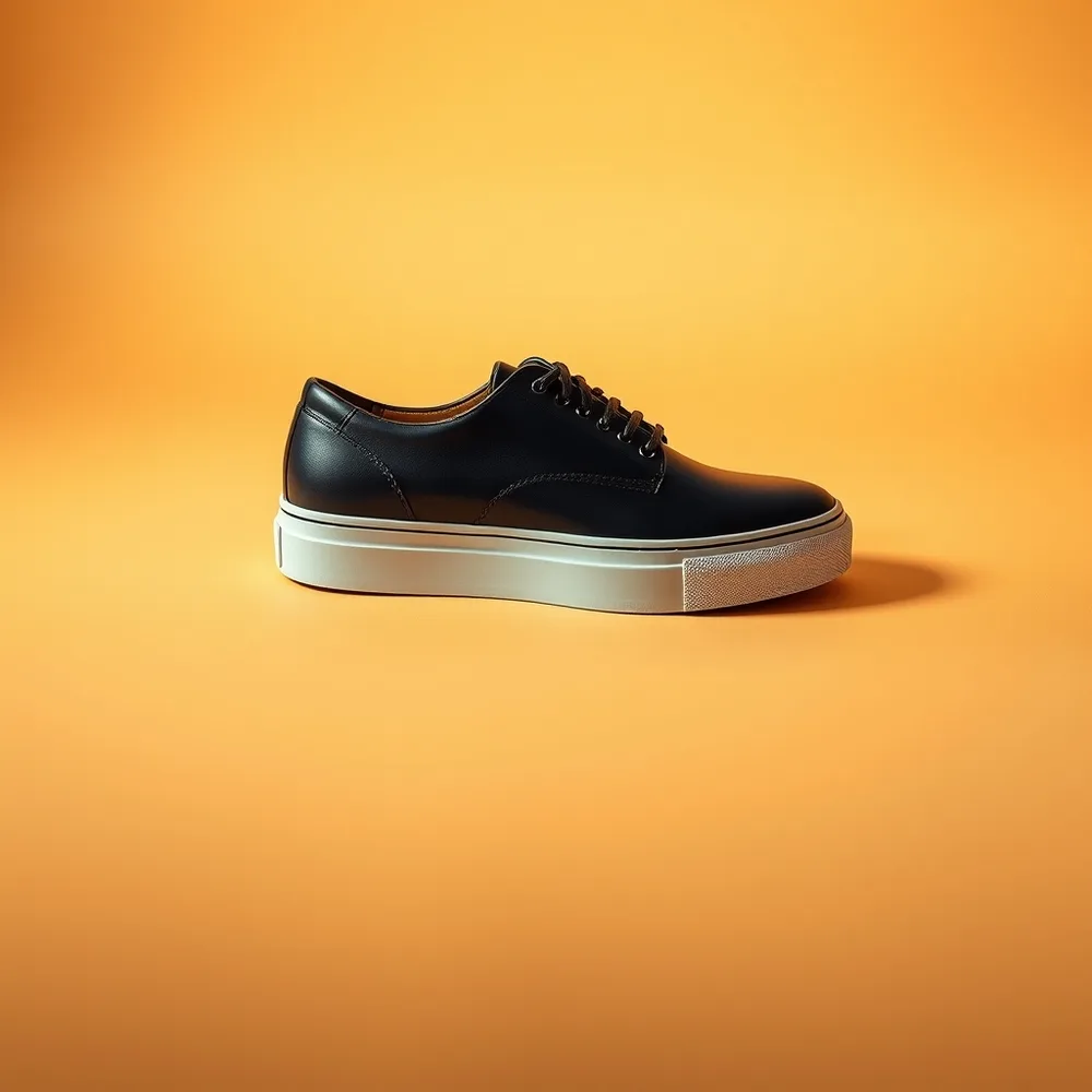 Ivoire Cérémonie, chaussures mariage femme coloris noir, présentée sur fond crème chaud