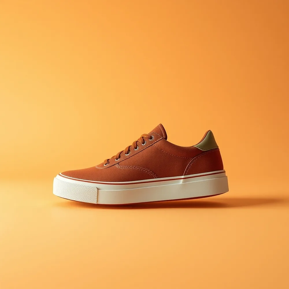 Mini Sahara, chaussure enfant coloris marron, présentée sur fond crème chaud